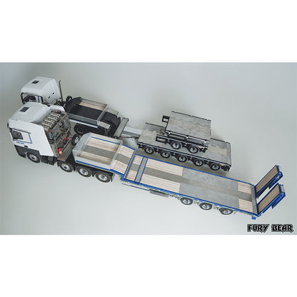 Nooxion 1/14 Truck Model OSDS 48-03 Series Engineering 3-Axle Trailer