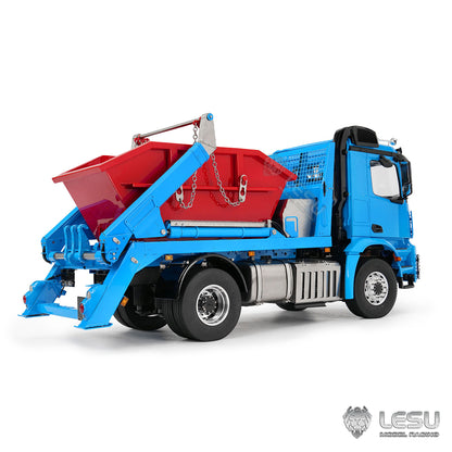 1/14 4×4 Hydraulic 4‑Spool Rocker‑Arm Tipper Truck, Integrated Welded Copper Tubing, LESU LS‑Z0067