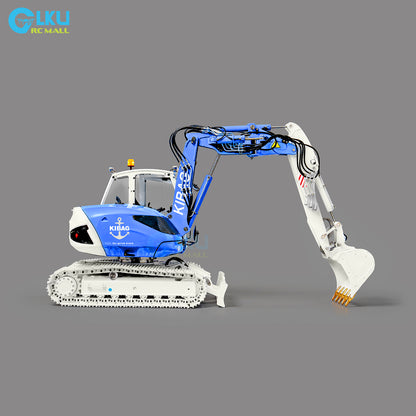 LESU Model 1/14 Dual-Pump 9-Valve MC15 Tracked 4-Arm Excavator BA-B0042