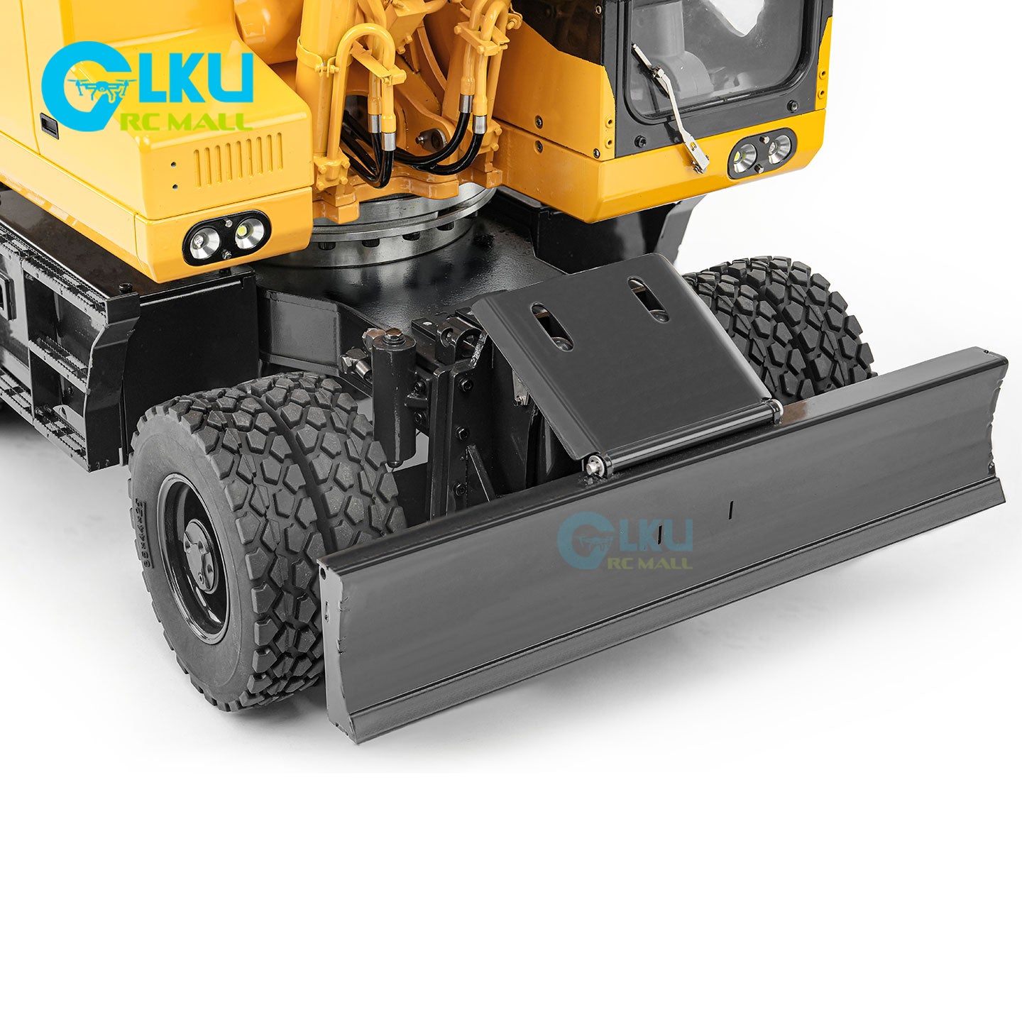 DKMODEL 1/12 PW180 Wheeled RC Hydraulic Excavator