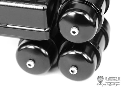 1/14 truck Tamiya tractor G-6011-B model toy simulation battery box gas tank mud head accessories car model