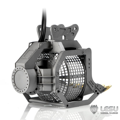 LESU 1/14 Excavator Model Quick Release Full Metal Hydraulic Motor Screen Bucket Accessory AT-C0018