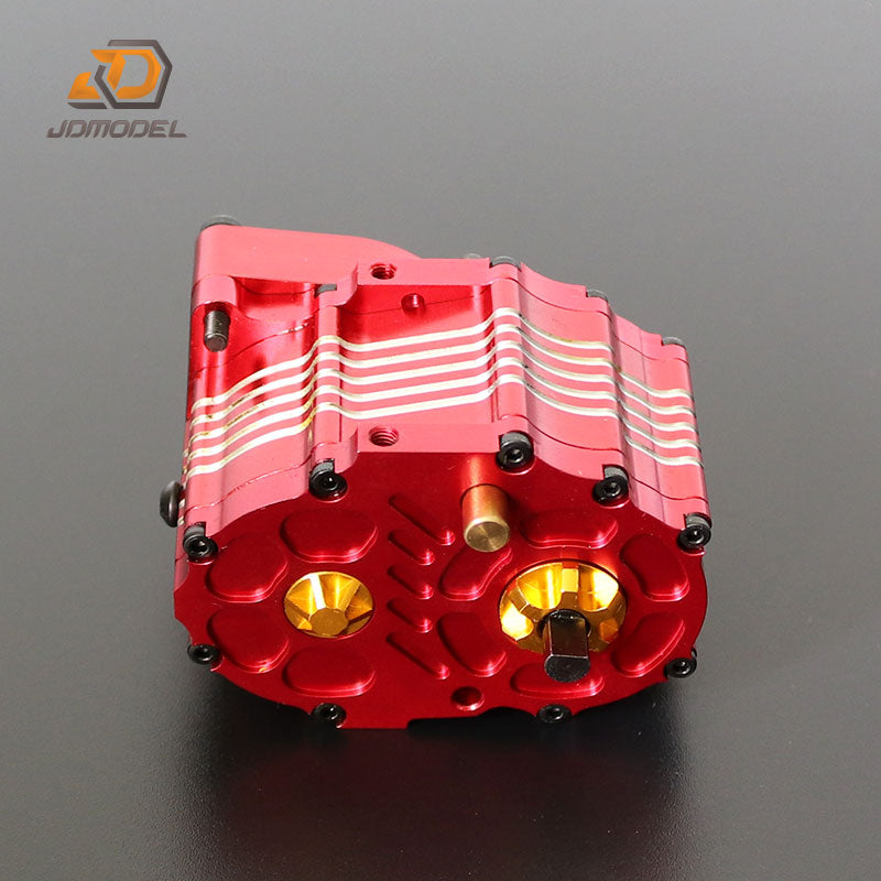 JDMODELJDM-72 1:64 reduction ratio 1:14 tractor two-speed planetary gearbox dump mud climbing gearbox