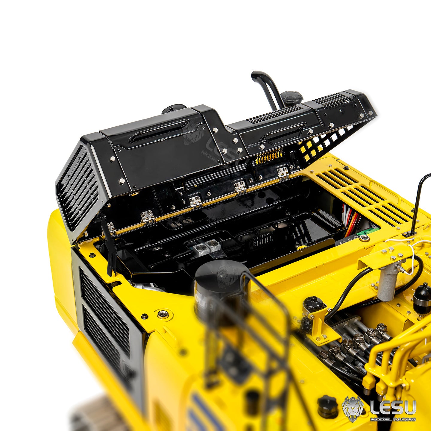 LESU 1/14 Scale Hydraulic Construction Model (1 Pump, 7 Valves) – BA-B0019 Aoue-PC500LC Excavator with Two-Section Boom