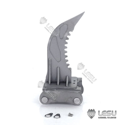 LESU 1/14 simulation hydraulic excavator PC360, wheel excavator, small short tail modified quick release straight blade ripper accessories