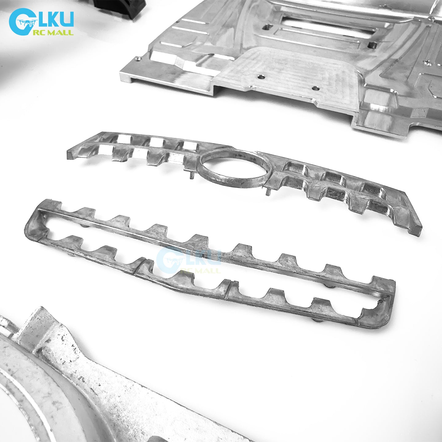 1/14 scale metal car body, Mercedes-Benz metal car body, CNC Mercedes-Benz model, MD metal.