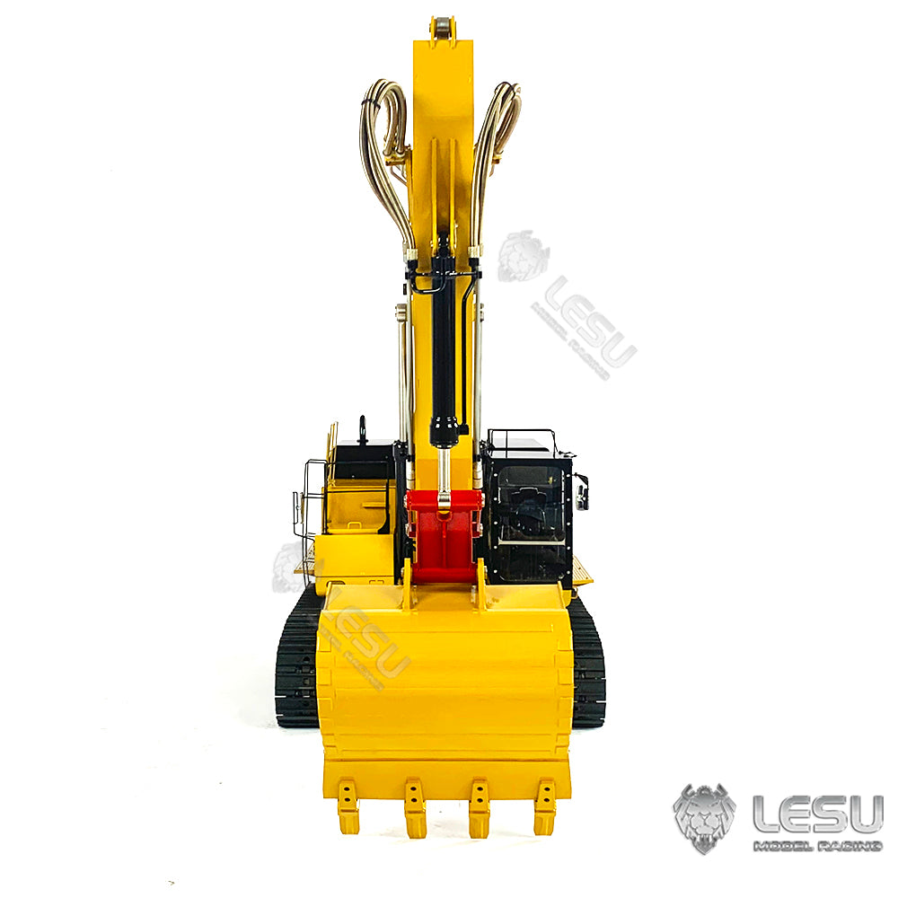 LESU 1/14 CAT 374F Heavy Excavator Remote Control Hydraulic Excavator Model Toy Full Metal Simulation Model