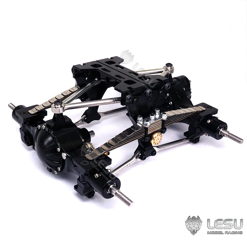 1/14 Truck rear suspension assembly X-8002 Tamiya tractor original hole RC modified mud truck model LESU