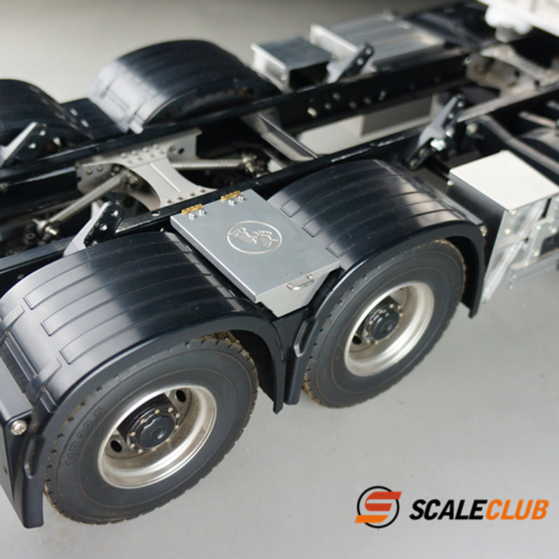 Scaleclub Metal Fender Tool Box for Tamiya LESU 1/14 RC Tractor Truck Container Truck Model Toy Upgrade Modified Parts