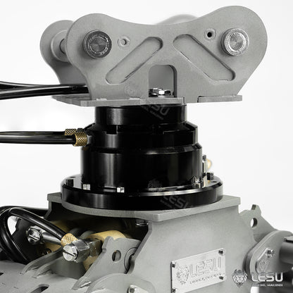 LESU 1/14 Engineering Hydraulic Excavator CAT 374F Modified Quick Change Hydraulic Mechanical Claw Attachment