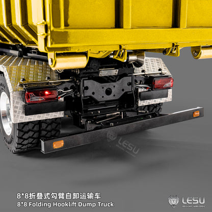 1/14 TGS 8×8 Folding Full‑Dump Roll‑Off Truck, 1‑Pump 5‑Spool Valve V2.0, LESU LS‑Z0098