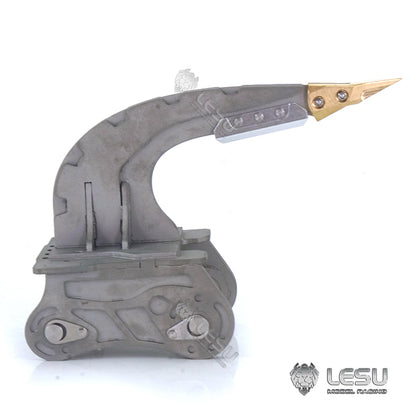 LESU 1/14 Engineering Hydraulic Excavator CAT 374F Modified Quick Release Curved Blade Ripper Attachment
