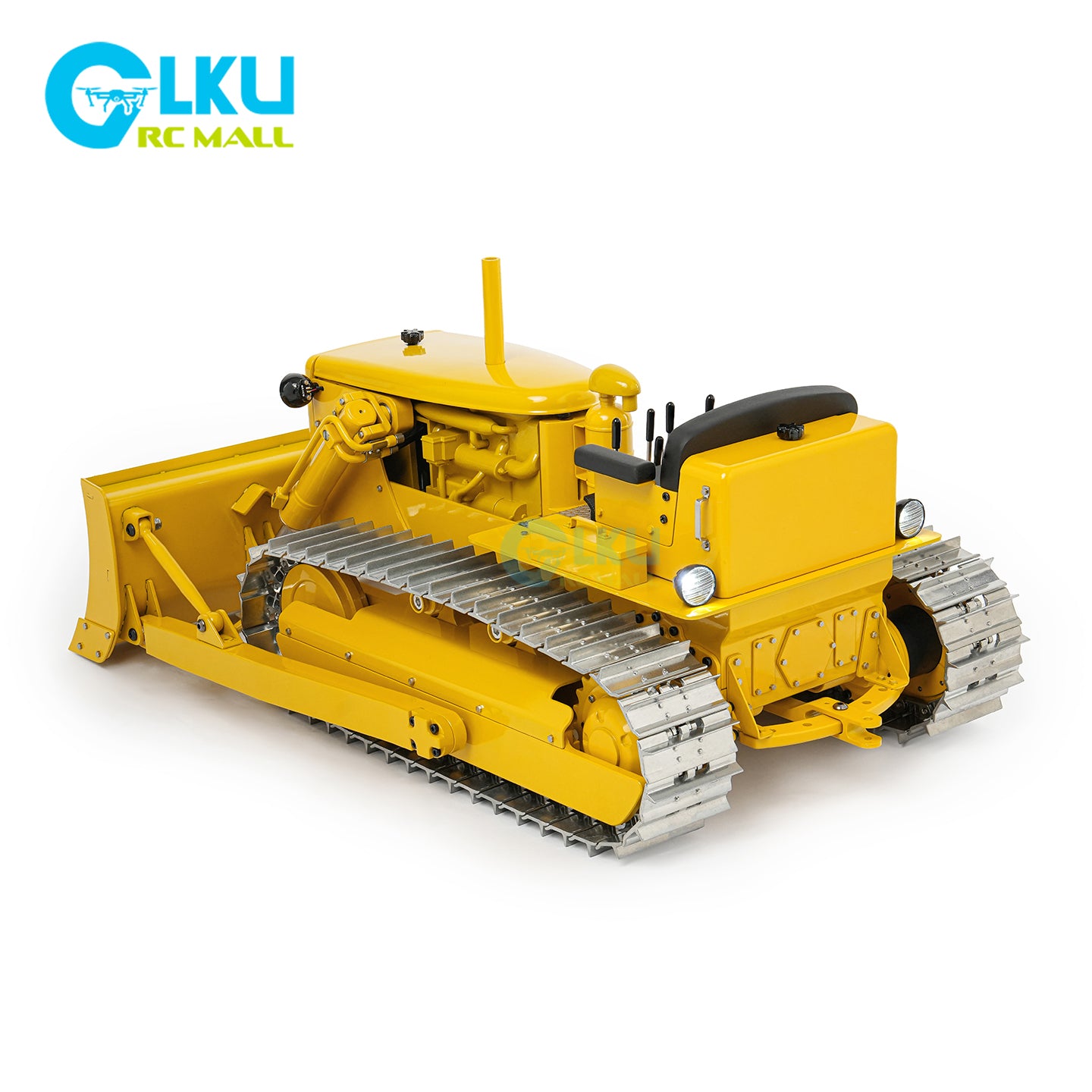 MD Model 1/14 D7 Bulldozer, Alloy Bulldozer Model, Simulation Engineering Vehicle, Bulldozer
