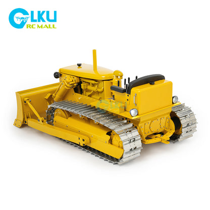 MD Model 1/14 D7 Bulldozer, Alloy Bulldozer Model, Simulation Engineering Vehicle, Bulldozer