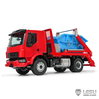 1/14 4×4 Hydraulic 4‑Spool Rocker‑Arm Tipper Truck, Integrated Welded Copper Tubing, LESU LS‑Z0067