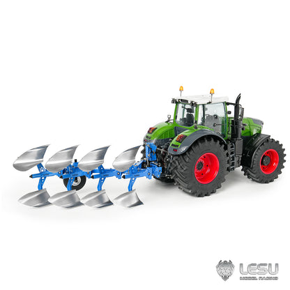 LESU 1/14 Tractor‑Compatible Hydraulic Two‑way Reversible Plow AT‑C0072, Metal Tractor Accessory