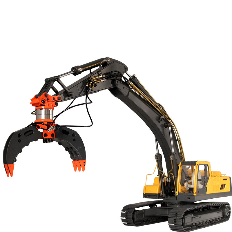 JDMODEL JDM-106S excavator model hydraulic claw v2, dedicated for RC engineering machinery excavator