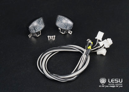 LESU RC Truck Engineering Spotlight Headlight Lighting S-1259 for Tamiya 1/14 Traction Truck Dump Truck 1/10 Climbing Vehicle