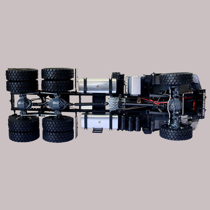 JDMOEL JDM-157 1/14 remote control off-road truck 6*6 tractor truck climbing trailer military truck heavy truck