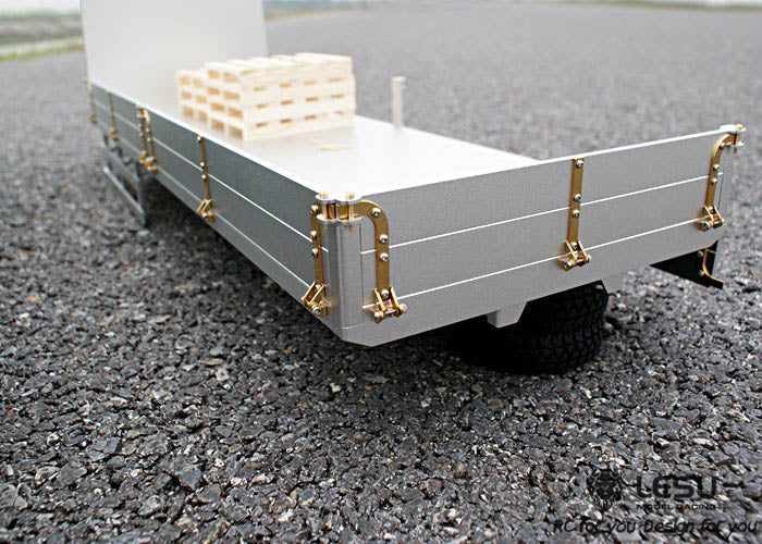 LESU1/14 Tamiya remote control model truck DIY modification accessories 560MM cargo box LS-20151010-A
