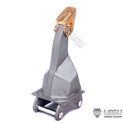 LESU 1/14 simulation hydraulic excavator PC360, wheel excavator, small short tail modified quick-detachable metal ripper accessories