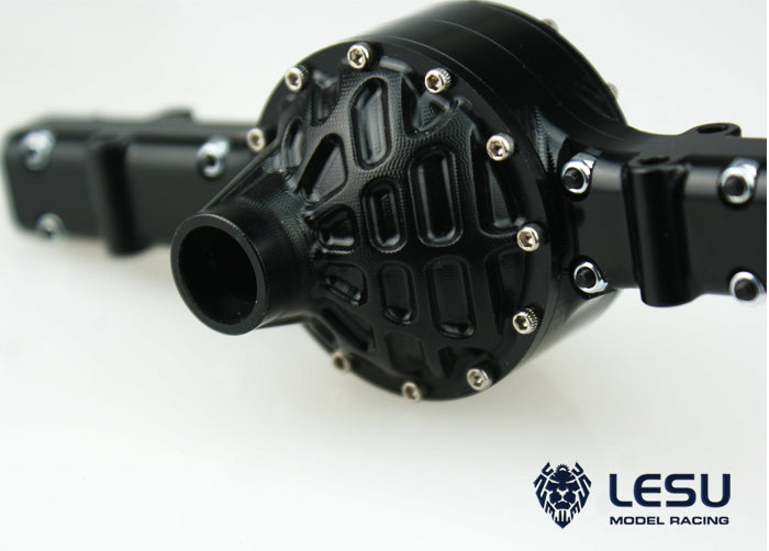 1/14 tractor metal rear axle shell Tamiya original axle modified CNC axle shell accessories car model LESU