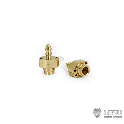 Hydraulic model modified copper tube welding oil nozzle welding outer diameter 3 copper tube connected to outer diameter 3 inner diameter 2 nylon tube