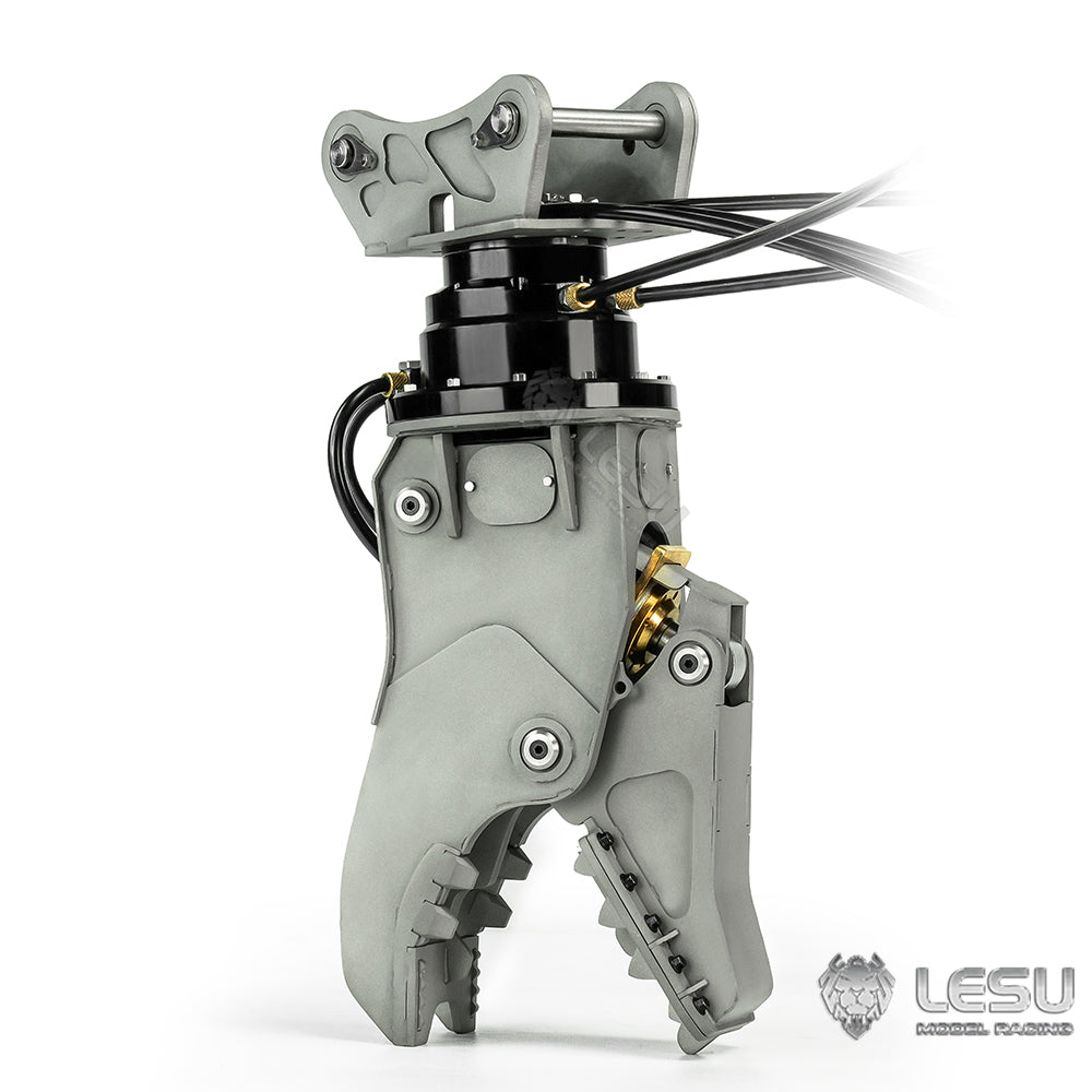 LESU 1/14 Engineering Machinery Model Excavator ET35 Modified Quick Change Hydraulic Clamp Accessories