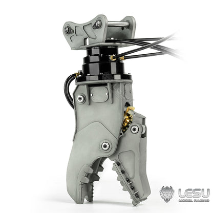 LESU 1/14 Engineering Machinery Model Excavator ET35 Modified Quick Change Hydraulic Clamp Accessories