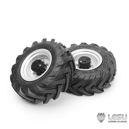 1/14 6MDX dump truck MCL8 loader AT1050 forklift tire wheel accessories set