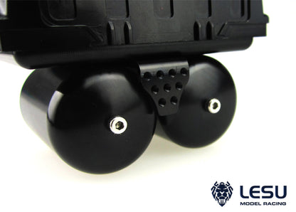 1/14 truck Tamiya tractor G-6018 simulation battery box gas tank accessories mud truck model LESU