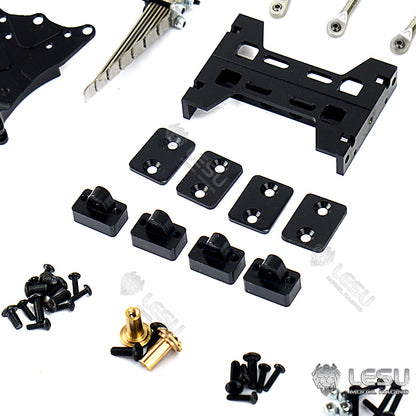 1/14 Truck rear suspension assembly X-8002 Tamiya tractor original hole RC modified mud truck model LESU