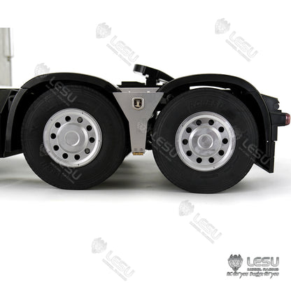 1/14 Truck Toy Aluminum Alloy Rear Wheel Hub W-2054 Tamiya Tractor Universal Modification Accessories LESU Model