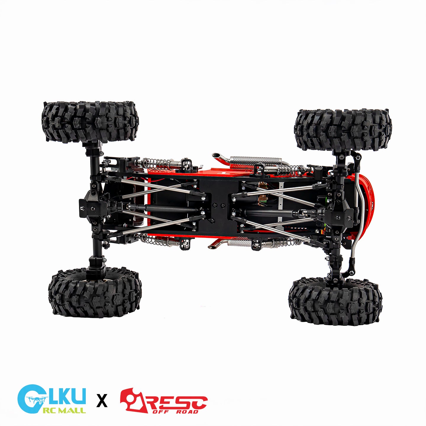 Aresc TG-1 Rock Crawler MK1330 Vintage Tractor 1/10 Scale Full Metal CNC Precision Machined