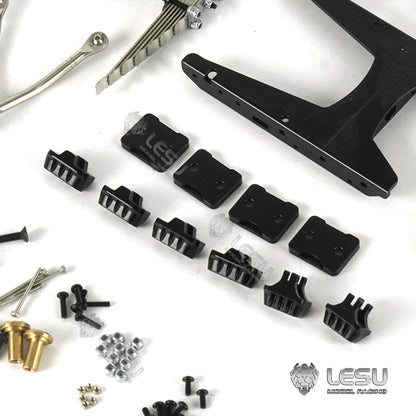 1/14 truck rear suspension assembly 9MM heightened X-8017 Tamiya tractor mud head full metal accessories LESU