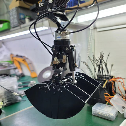 MTRC 1:14 Hydraulic Excavator Model Grab Bucket