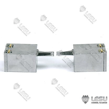 1/14 Truck Tool Box Simulation Accessories G-6255 Rayspeed Truck Metal Upgrade Parts LESU Model