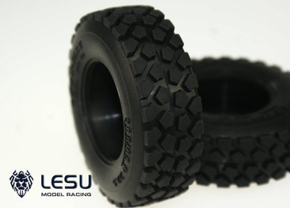1/14 truck Tamiya tractor gravel tire skin mud dump truck 85MM diameter tire LESU model