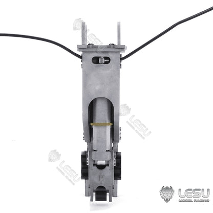LESU 1/14 simulation hydraulic excavator PC360, wheel excavator, small short tail modified quick release hydraulic metal clamp accessories