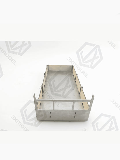 Hong Kong style wooden railing box JXmodel Tamiya 1/14 scale truck modification upgrade simulation carved wood board