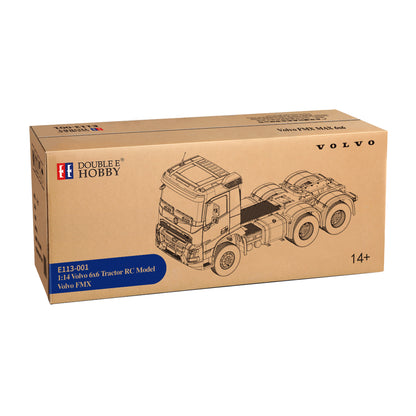 Double Eagle E113 Volvo Volvo all-alloy tractor remote control 1:14 model car boy toy
