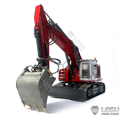 LESU 1/14 engineering machinery model excavator ET35 modified quick change hydraulic opening and closing bucket attachment