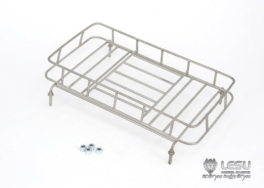 LESU 1/14 RC Truck Cab Metal Stainless Steel Canvas Frame G-6127 for Tamiya Mud Truck Model Toy Upgrade Modification DIY Parts