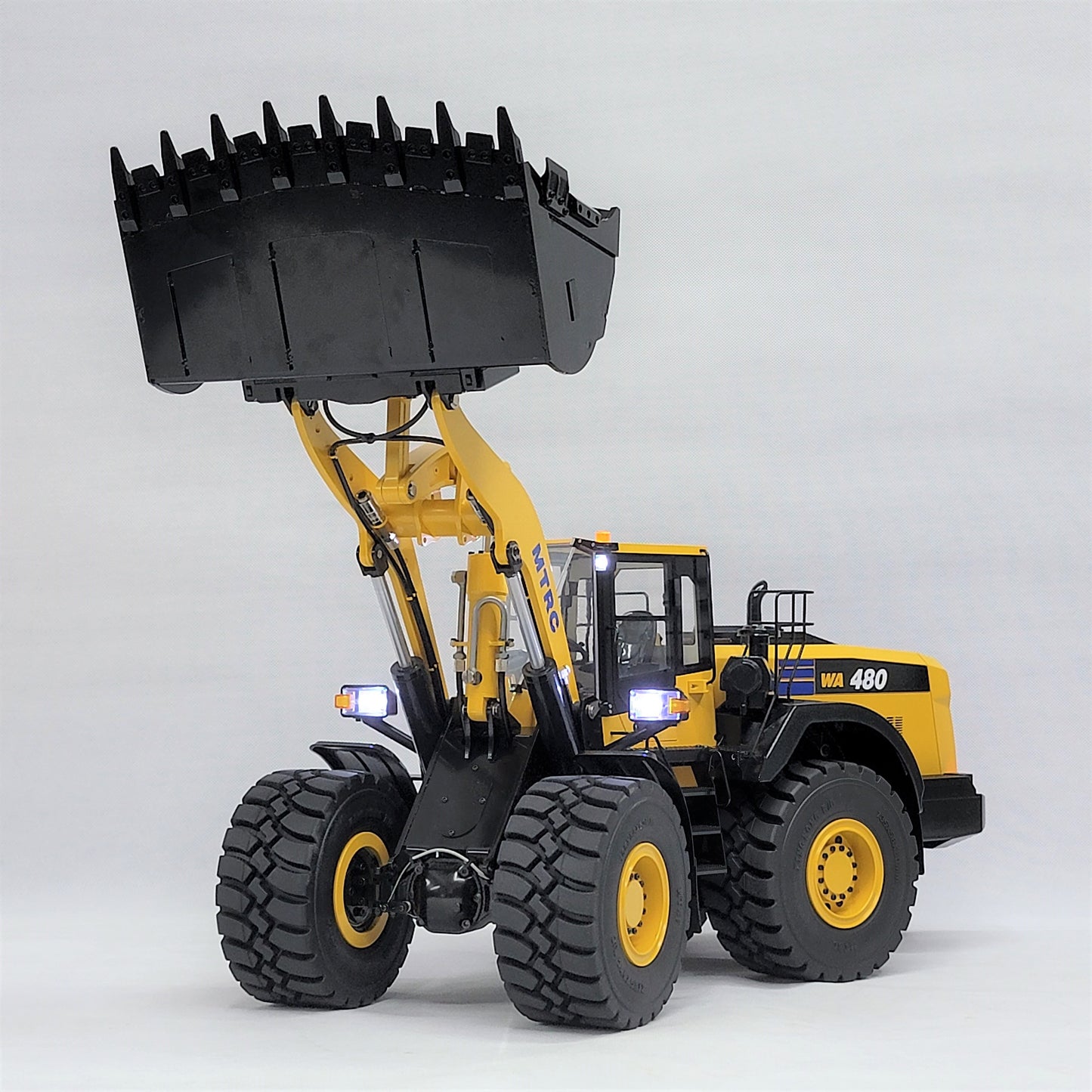MTRC 1/14 Engineering Vehicle Metal Hydraulic Model 480 Forklift Loader Model