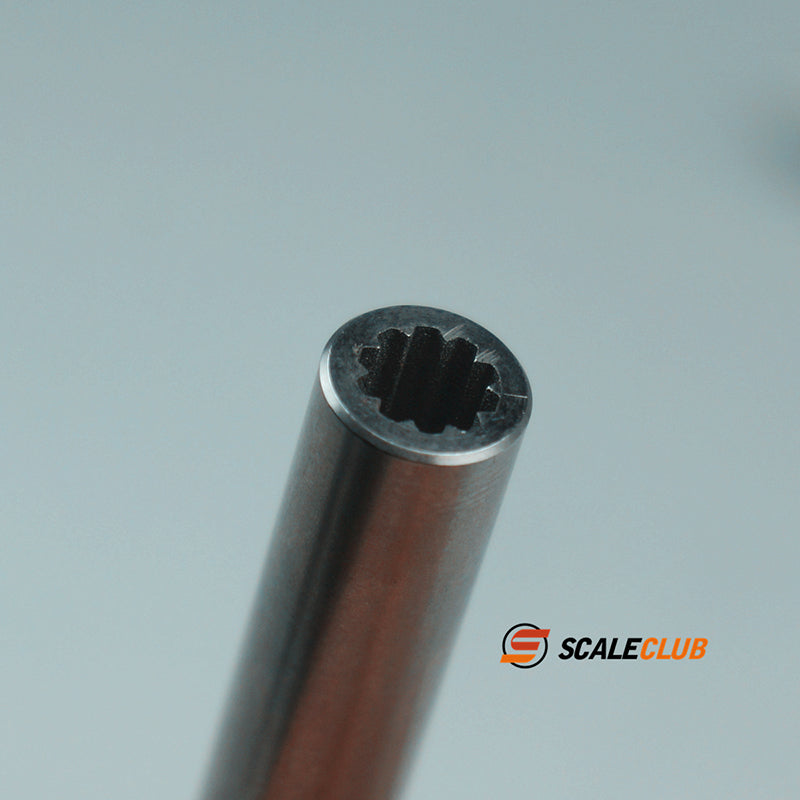 Scaleclub basic version stainless steel drive shaft CVD universal joint Tamiya tractor head mud climbing car
