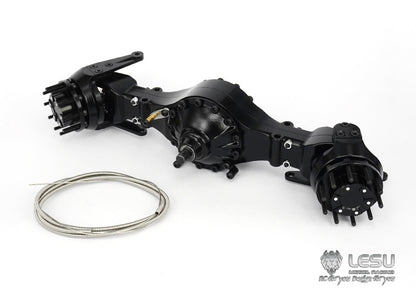 1/14 truck Tamiya tractor axle Q911 series differential lock mud axle model LESU