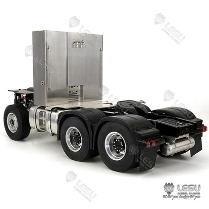 LESU 1/14 Tamiya Truck Toy 3363 1851 Tractor Full Metal 6X6 Chassis