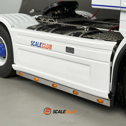 Scaleclcub Model Tamiya TC 1/14 Scania Side Panel Lights Spoiler Lights Euro Truck Parts