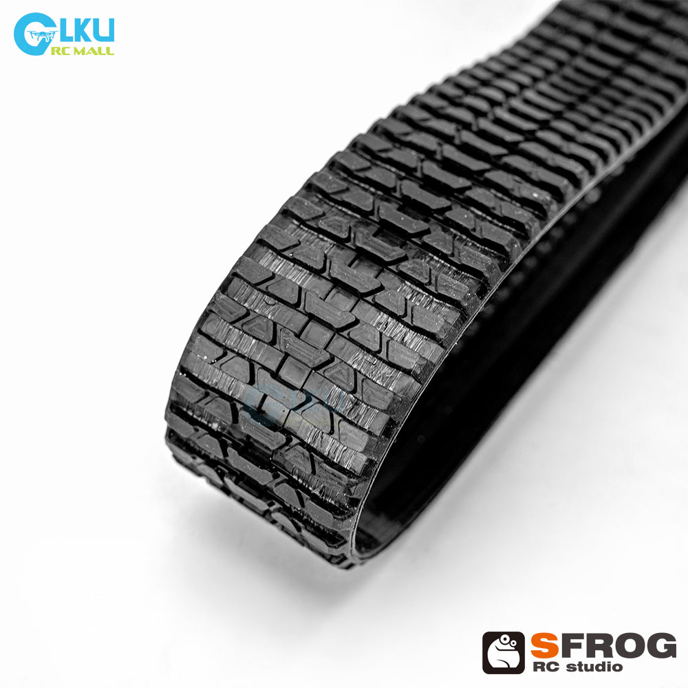SFROG 1/14 T14 crawler dump truck rubber tracks 1 pair