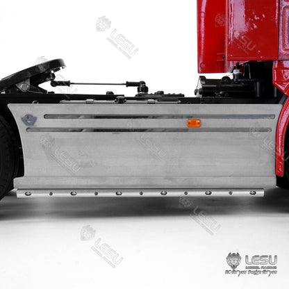 1/14 dual-axle tractor side skirt decorative lights width lights set G-6222 model toy R470 modification